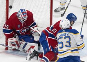 Alex Tuch scores short-handed winner, Sabres top Canadiens 3-2