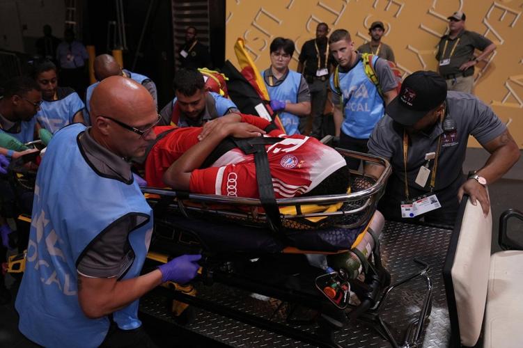Bayern Munich midfielder Jamal Musiala badly injures his leg against PSG at the Club World Cup
