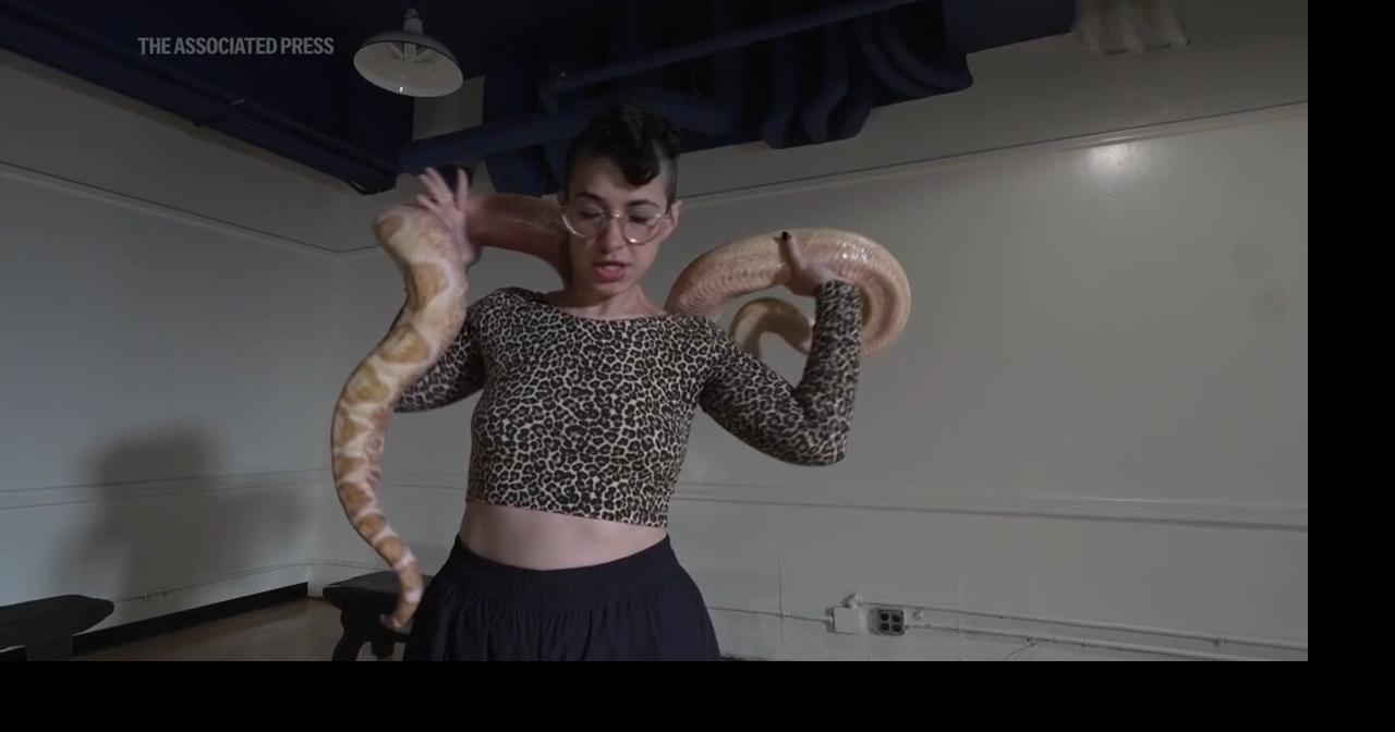 Even snakes have to audition for the opera at the Met. Princess the boa constrictor got the part