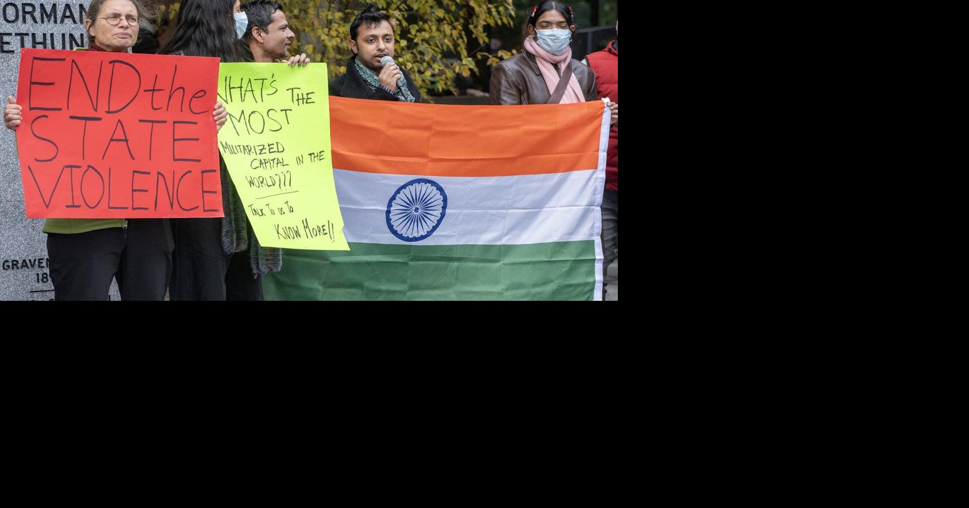 As protests continue in their home country, Indians in Montreal gather in solidarity