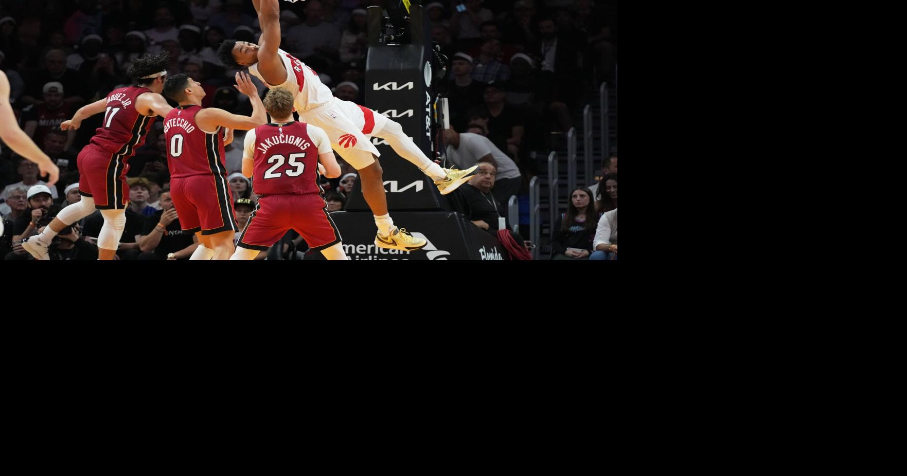 Raptors vs. Heat: Scottie Barnes gets back to his game, helping his team find another way to win