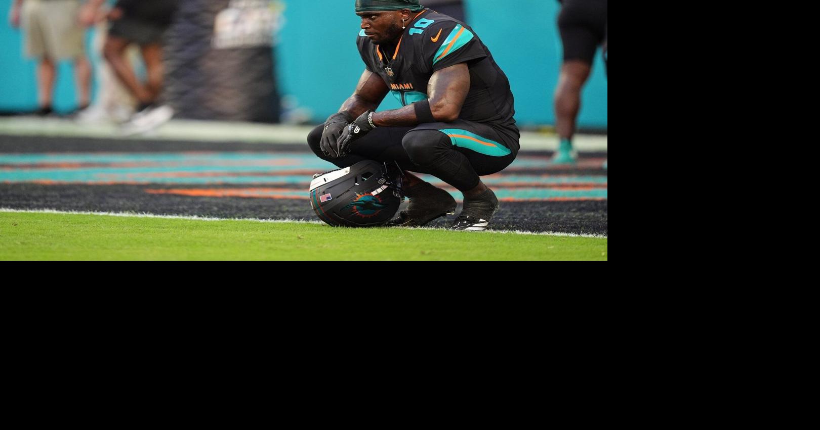 Dolphins releasing star receiver Tyreek Hill in major roster cuts, AP source says