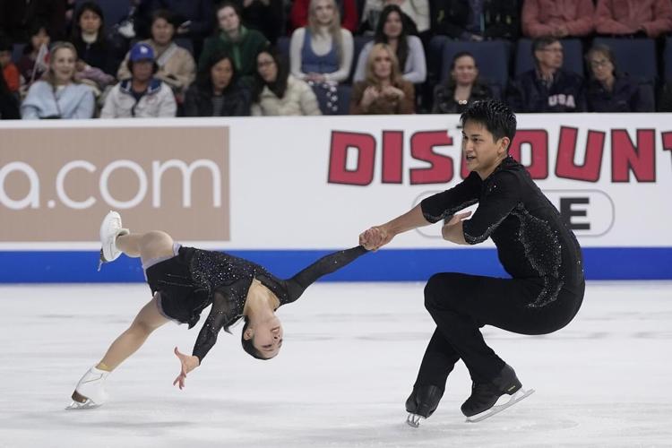 US skaters Isabeau Levito, Bradie Tennell lead after short program at