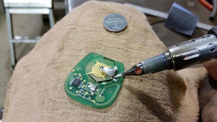 How to fix a key fob