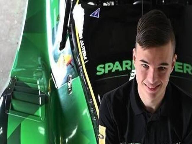 Austin Riley is a race car driver with autism who will be