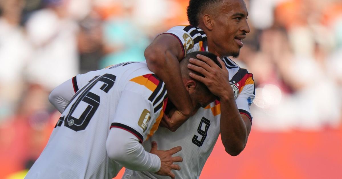 Germany ties it up and the crowd goes wild