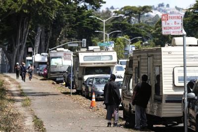 San Francisco to ban homeless people from living in RVs with new parking limit