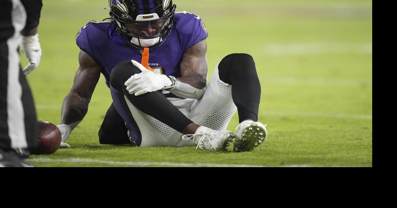 Ravens wide receiver Zay Flowers is doubtful against Bills because of a knee injury