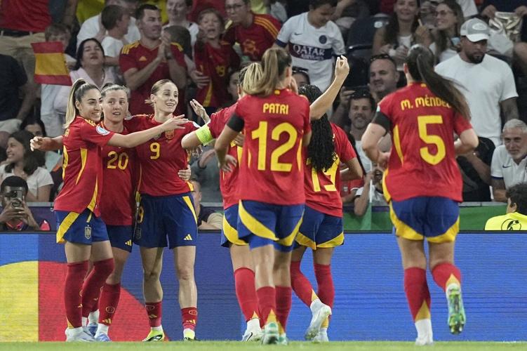 World champion Spain routs Portugal 5-0 in their Euro 2025 opener