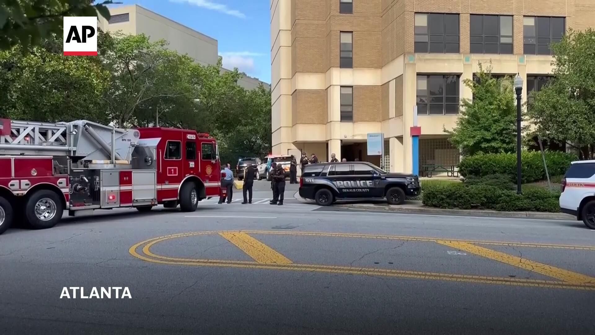 Suspected gunman and police officer dead in shooting near the CDC and ...
