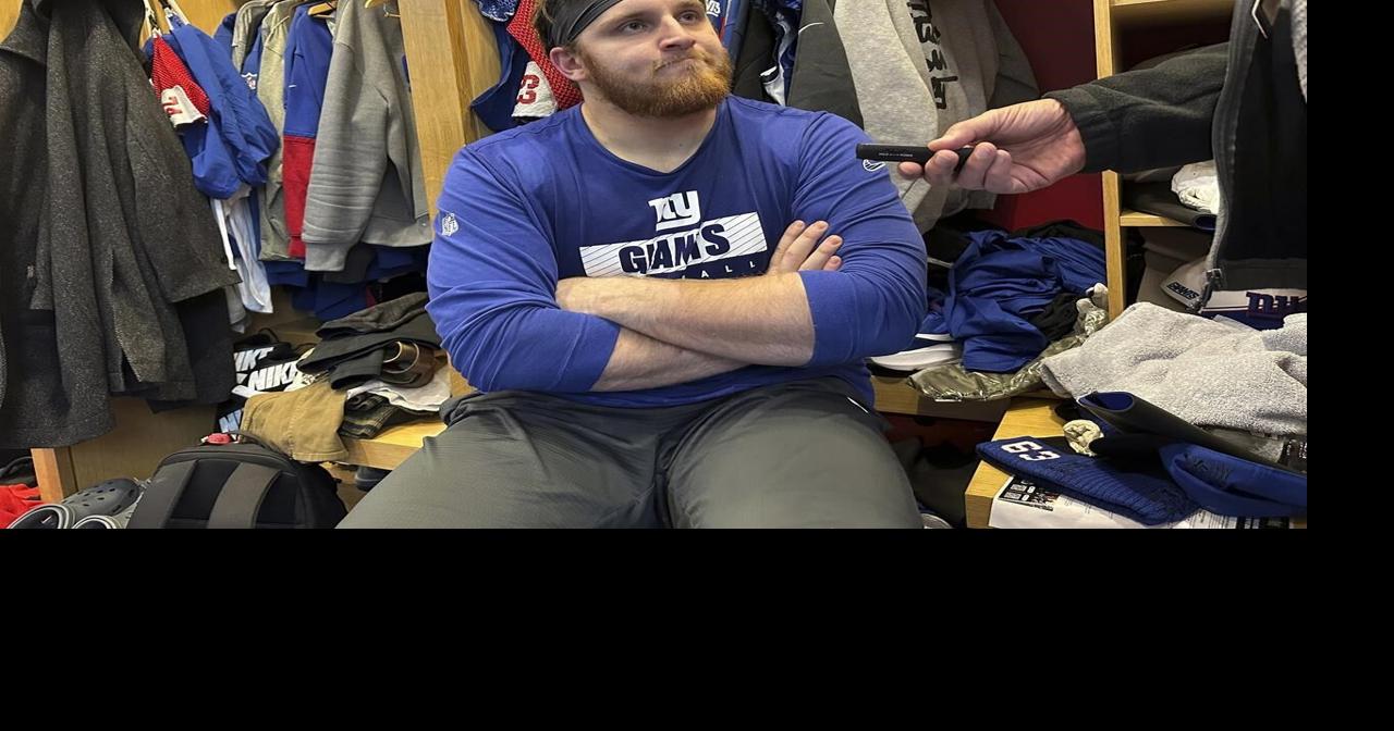 Jake Kubas has gone from undrafted free agent to starting guard for the Giants