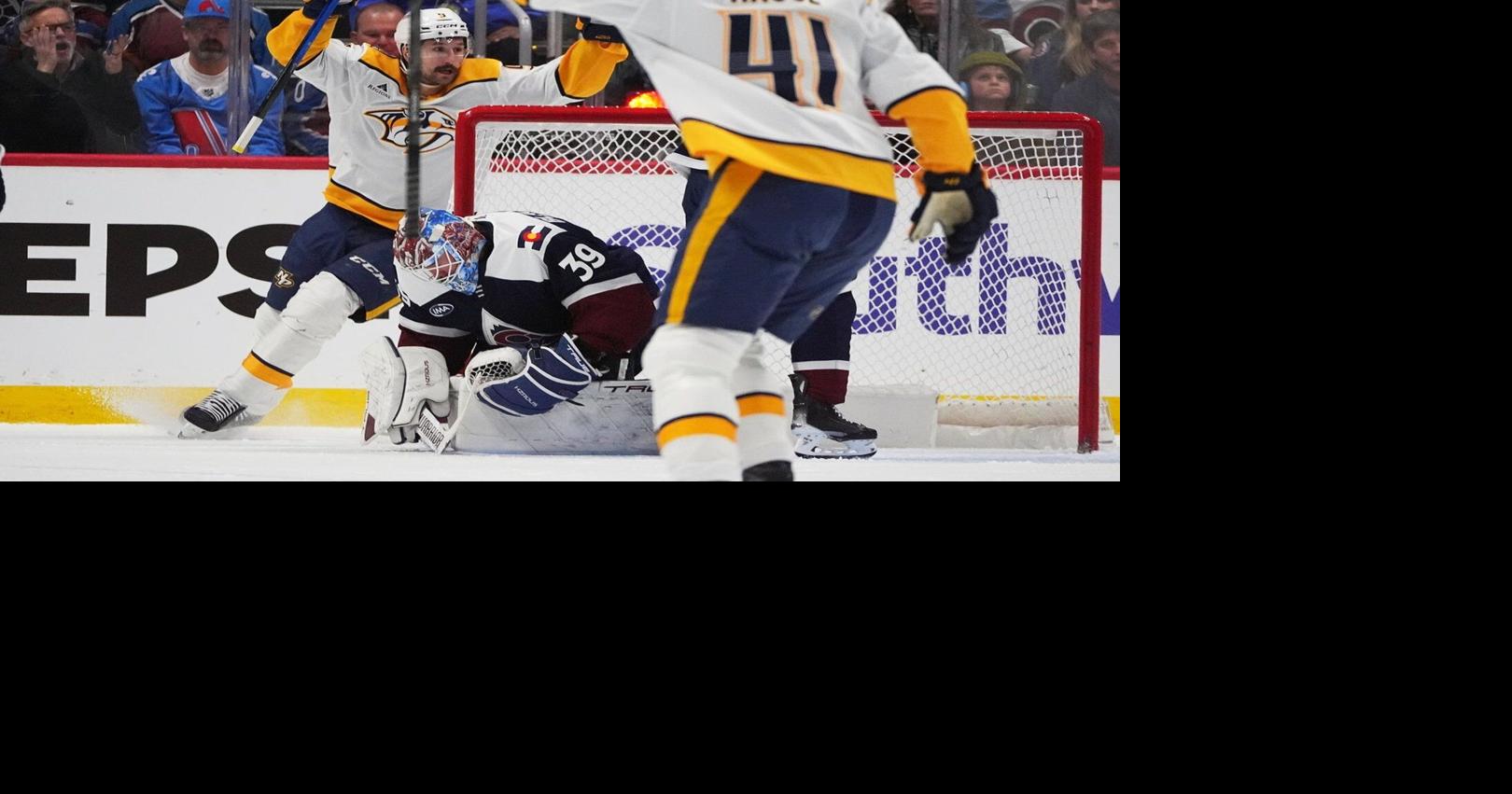 O’Reilly nets hat trick as Predators hand Avalanche 1st home loss in regulation, 7-3