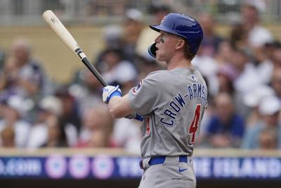 Crow-Armstrong hits 25 homer-25 steal mark for Cubs in 92 games, the 4th-fastest in MLB history