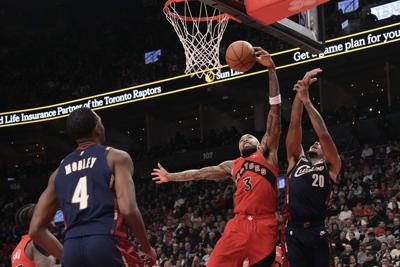 Ingram's 37 points leads Raptors past Cavaliers 110-99; Toronto wins eighth in a row