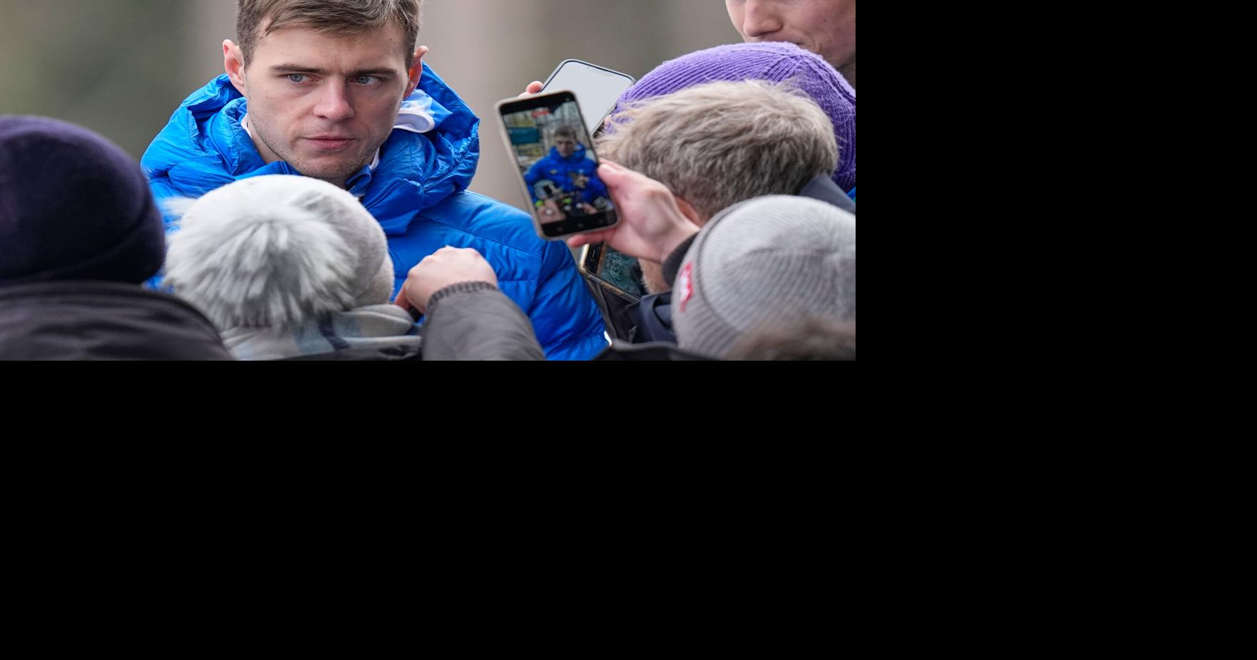 Ukraine’s Vladyslav Heraskevych out of Winter Olympics over banned helmet honoring war dead