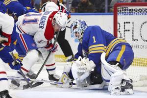 Sabres rule out forward Tage Thompson and goalie Ukko-Pekka Luukkonen from playing against Blues