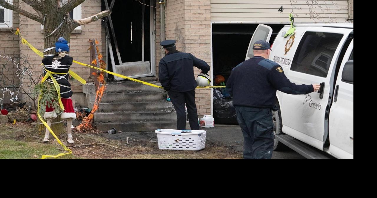 Two children and mother who died in Hamilton house fire identified by ...