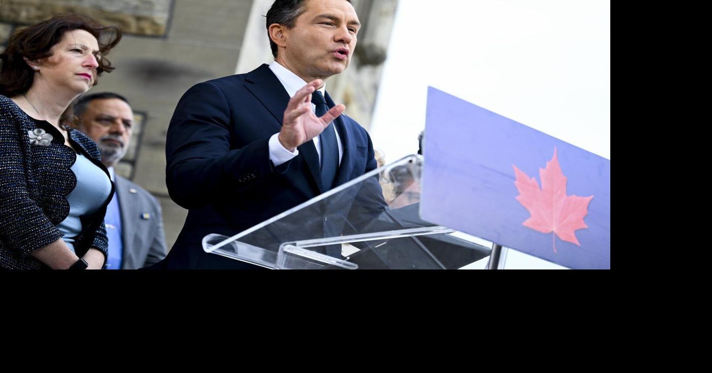 Poilievre says Carney's policies to blame for Canada dipping into recession territory