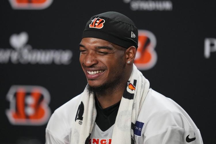 With new contract, Ja'Marr Chase already playing hard at Bengals training camp