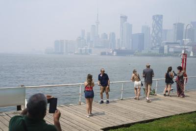 Much of Canada smoky, other parts get heat, and some areas seeing both