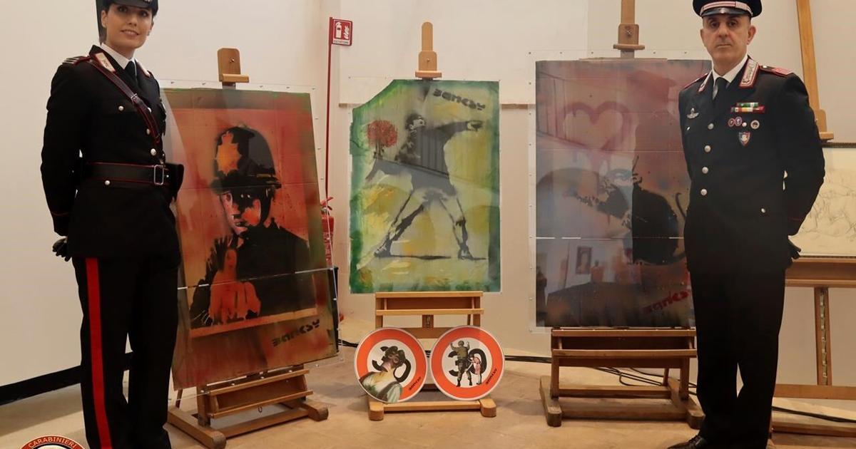 European fake art network involving Banksys, Warhols, Modiglianis uncovered in Italy