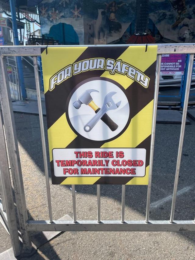 CNE ride that left 18-year-old man injured remains closed Tuesday
