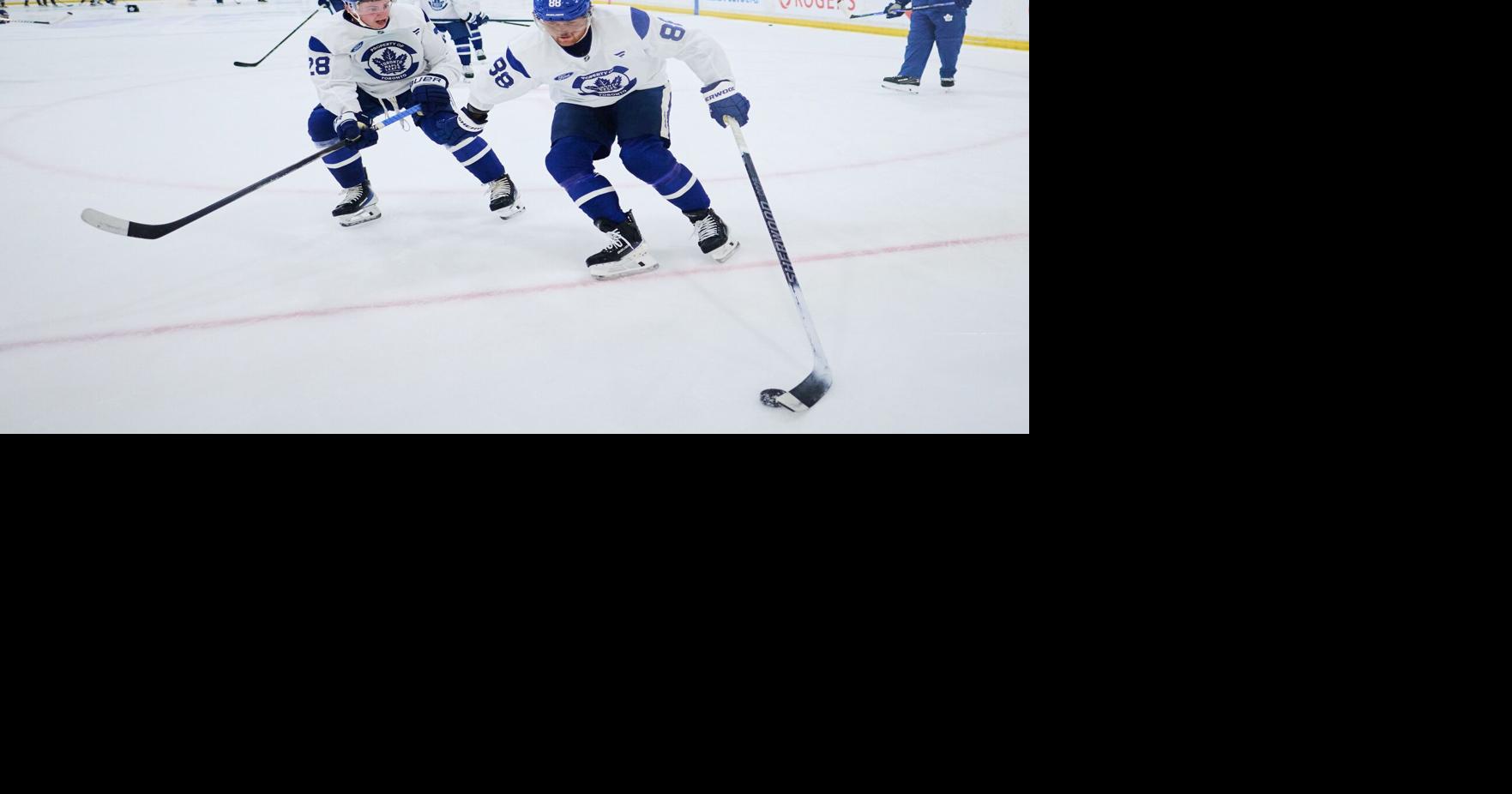 The biggest competition in Maple Leafs training camp is between three smaller defencemen - Toronto Star
