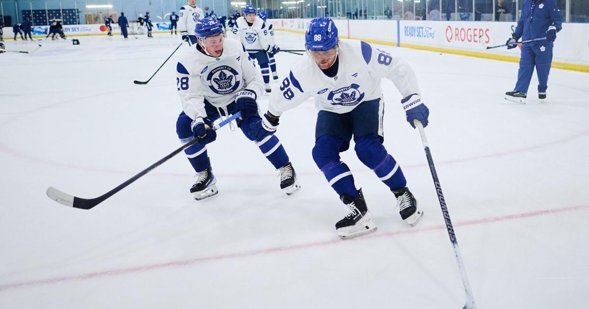 The biggest competition in Maple Leafs training camp is between three smaller defencemen - Toronto Star