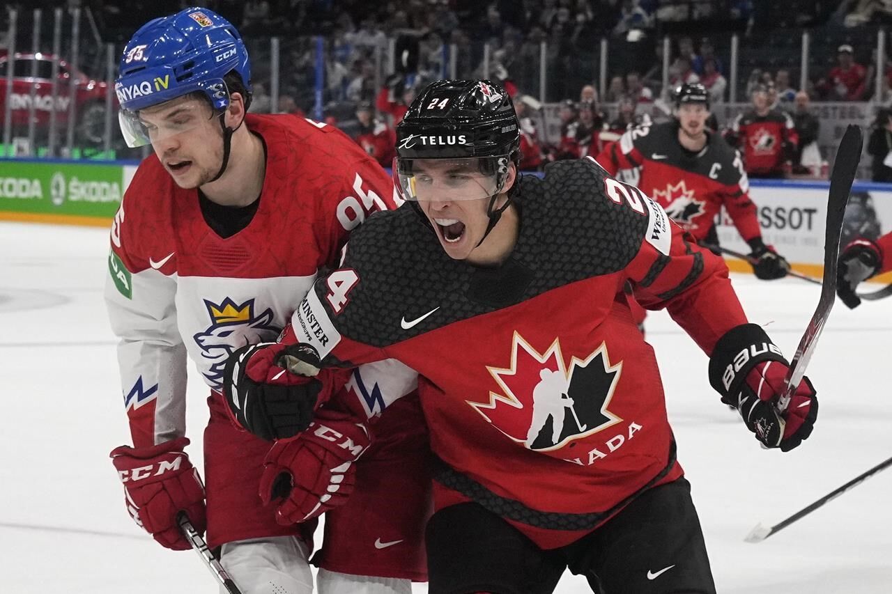 Canada to play for gold at mens hockey worlds after 6-1 victory over Czechia