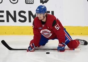 Canadiens defenceman Barron listed day-to-day with upper-body injury