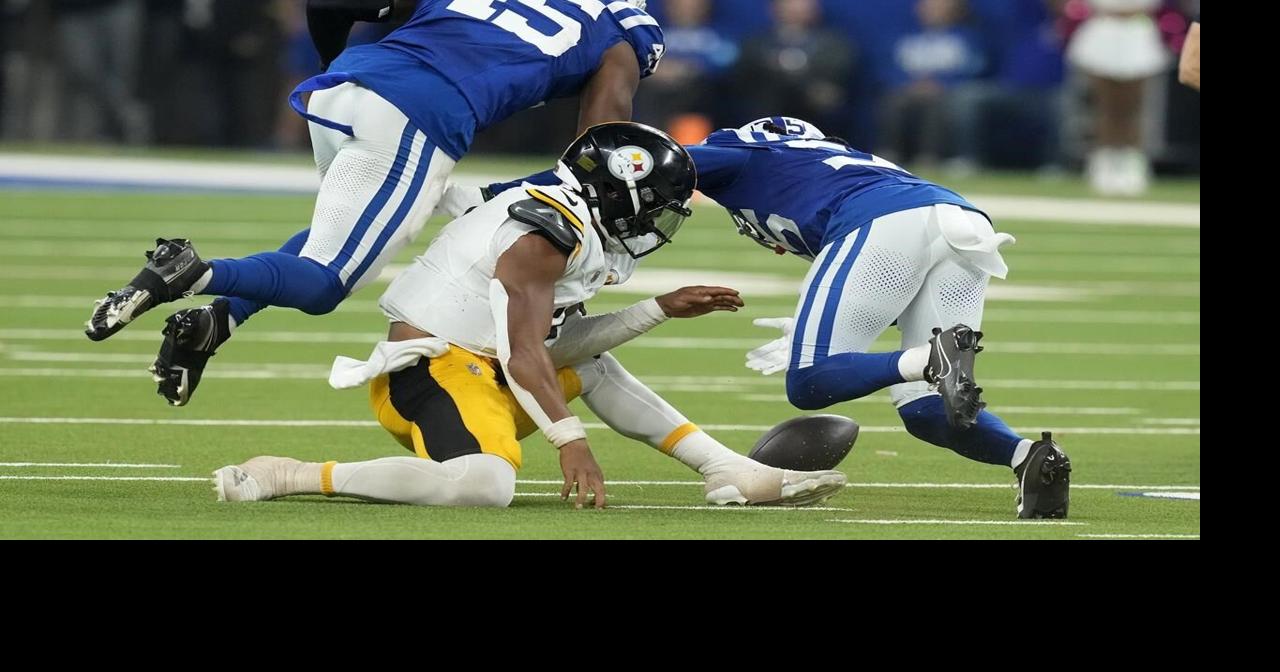Steelers' promising start hits a speedbump in a mistake-filled loss at Indianapolis