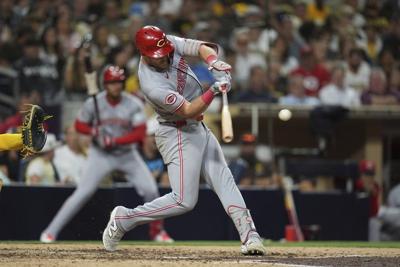 Robbed by Tatis earlier, Stephenson hits 2-run homer in 9th to lift Reds over Padres 4-2