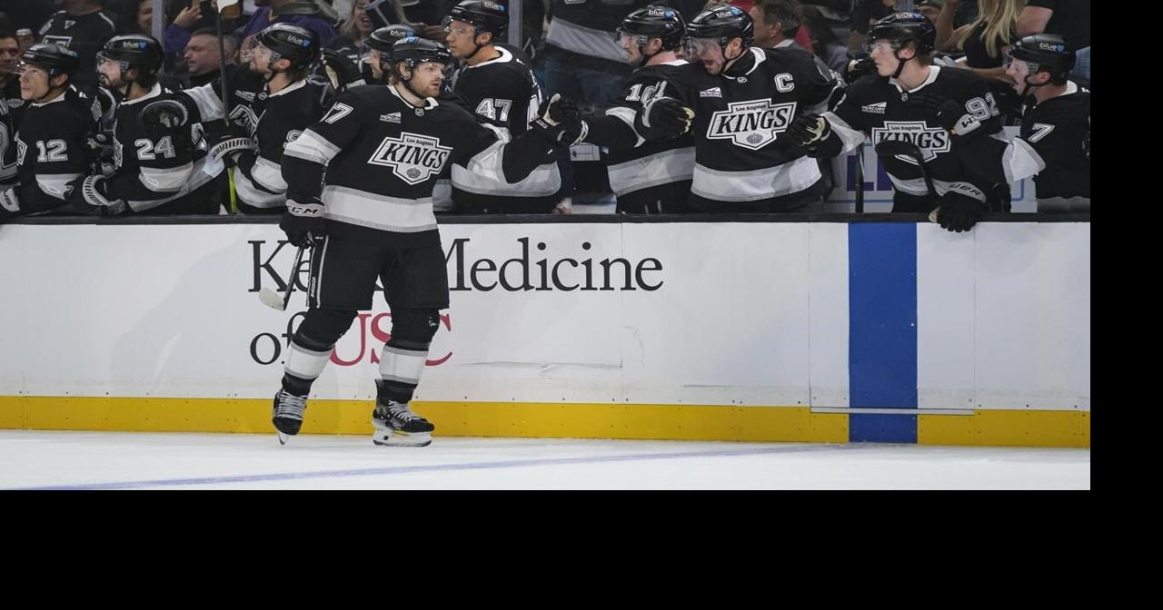 Foegele scores twice and Kings beat winless Sharks 3-2