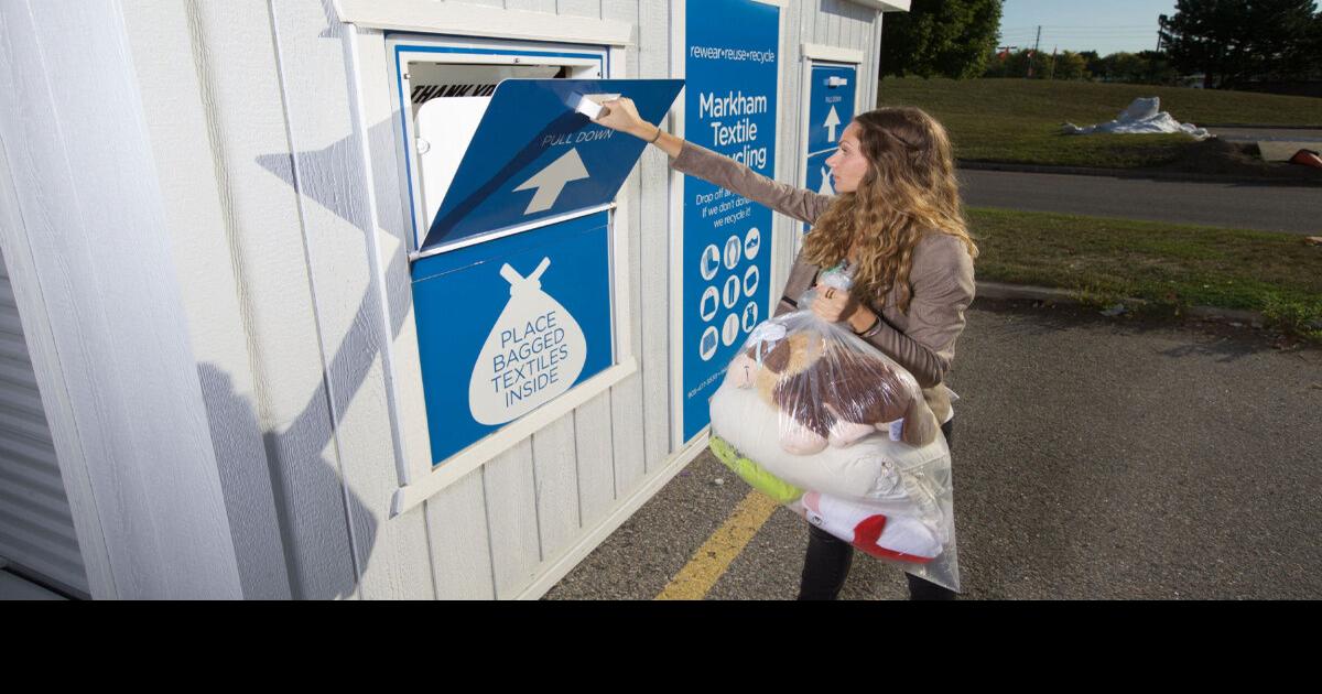 Markham’s unique recycling program diverts textile waste from landfill