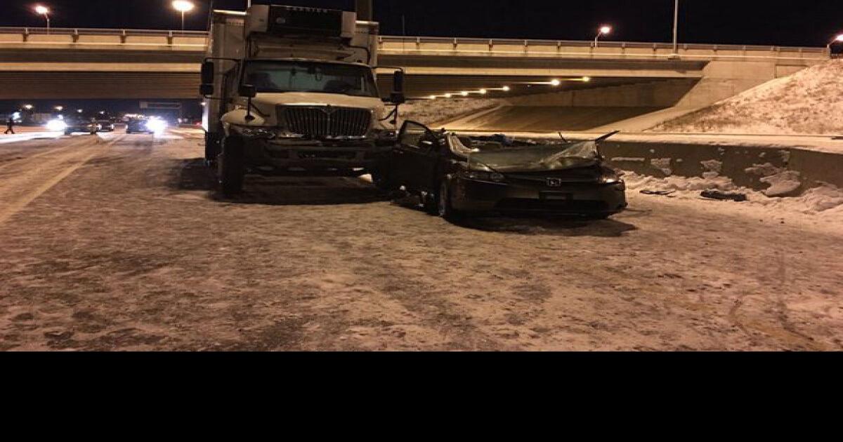 Woman killed in QEW crash