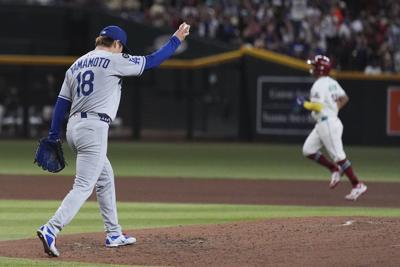 Moreno hits grand slam off Yamamoto, lifts Diamondbacks to 5-3 win over the Dodgers