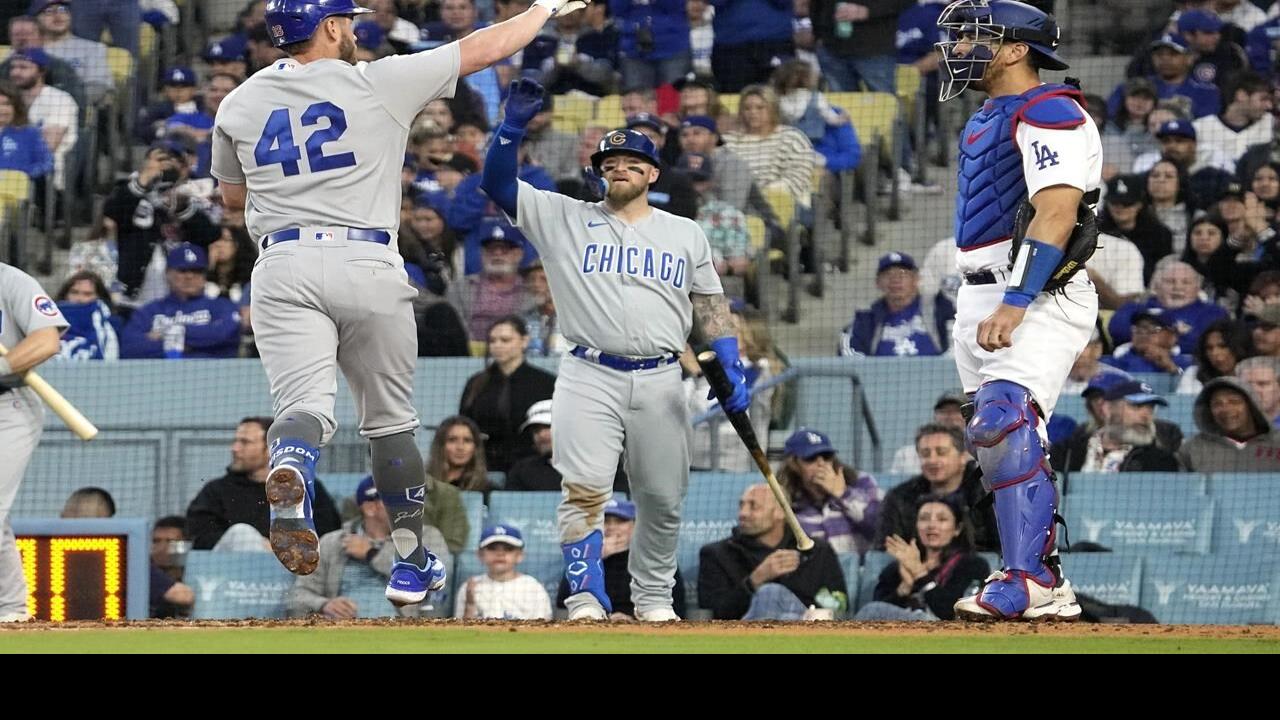 Chicago Cubs beat Los Angeles Dodgers to reach 1st World Series