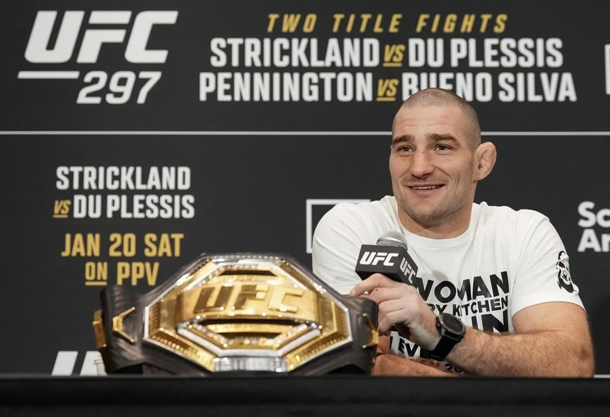 UFC champion Sean Strickland comes as advertised — R-rated and with no  self-edit