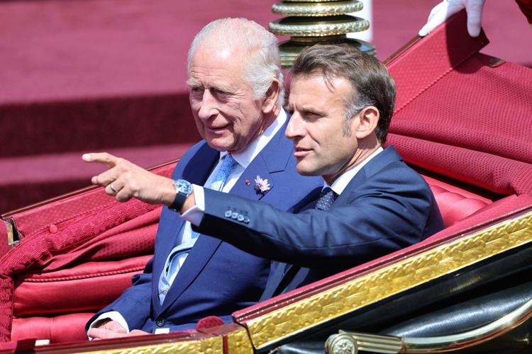 Pomp, pageantry and politesse greet French PM Macron in display of British royals' soft power