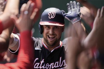 Nationals designate 1B Nathaniel Lowe for assignment and reinstate OF Dylan Crews from the 60-day IL