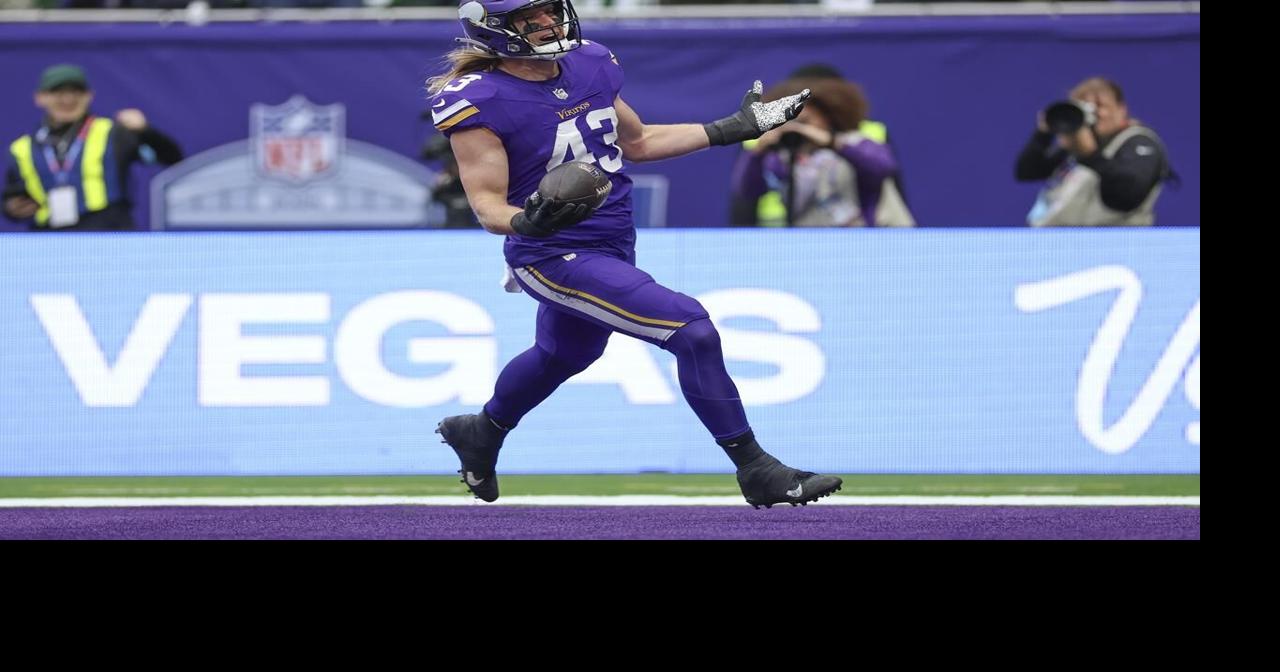 Vikings hold off Rodgers and the Jets for 23-17 win in London to improve to 5-0