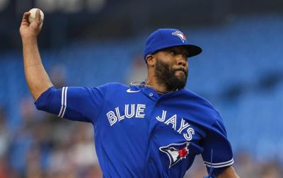 Jays reliever Jay Jackson thrives despite worries over baby