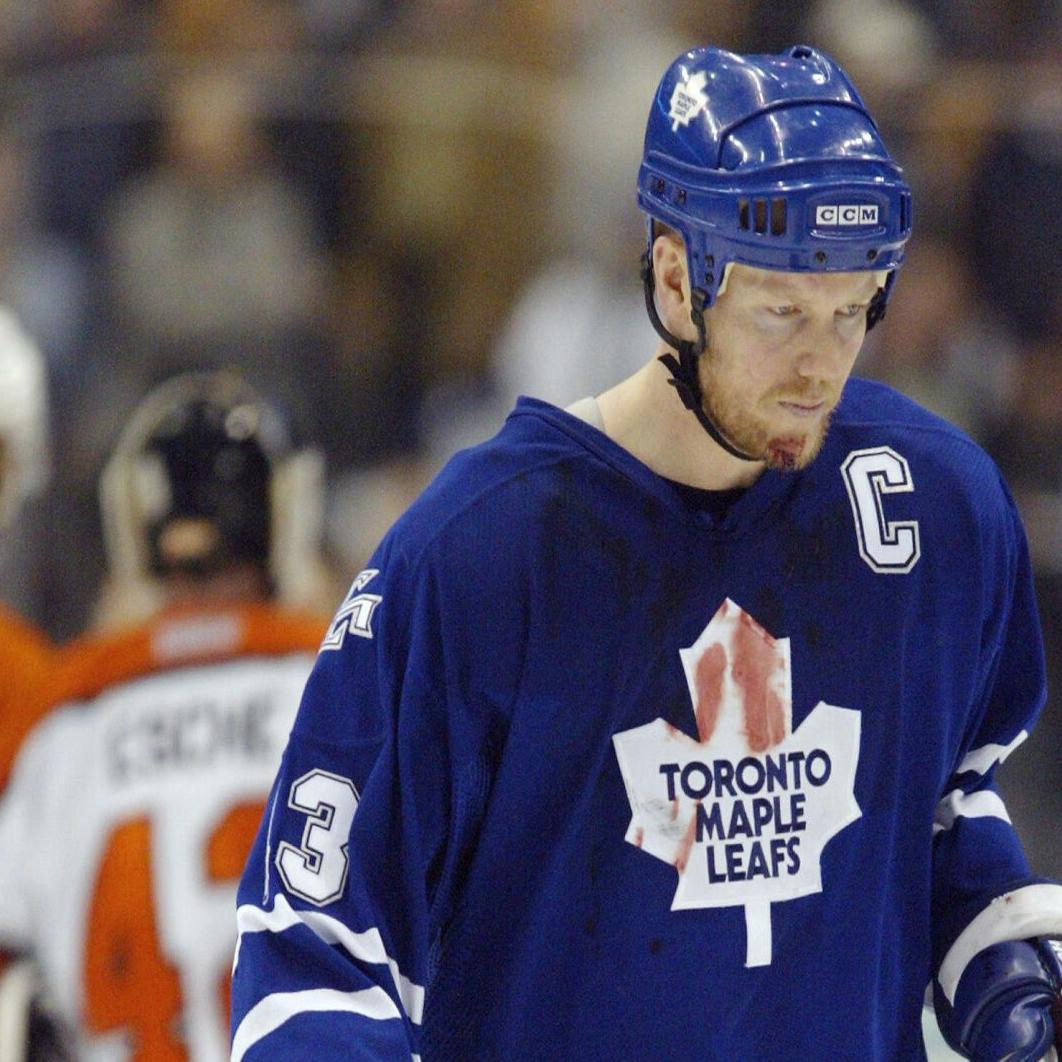 CCM  TIE DOMI Toronto Maple Leafs 2002 Vintage Hockey Jersey