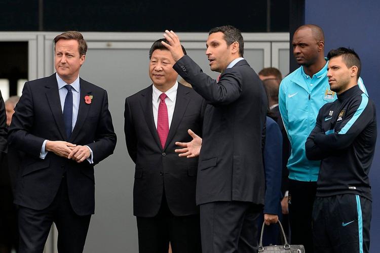 The chairman of scandal-hit Man City has worked with Trump and Macron ...