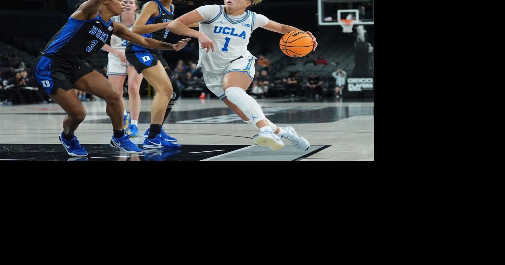 No. 3 UCLA women rout Duke 89-59 in 3rd-place game at Players Era without star center Lauren Betts