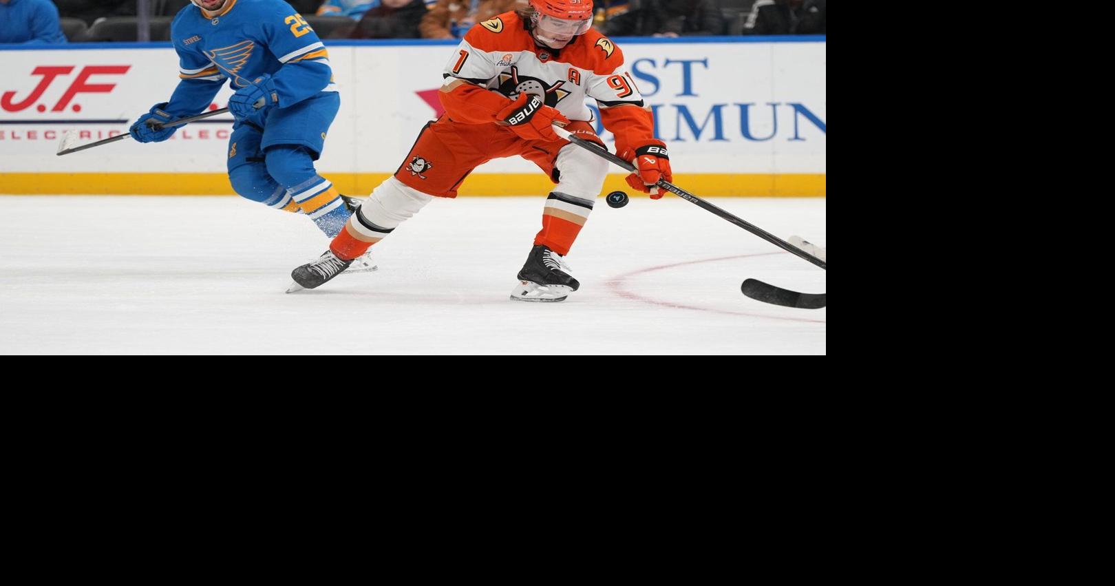 McTavish, Mintyukov score early to help Ducks beat Blues 4-1