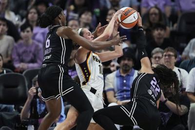 Rupert hits five 3s for career-high 21 points, Valkyries beat Fever 75-63