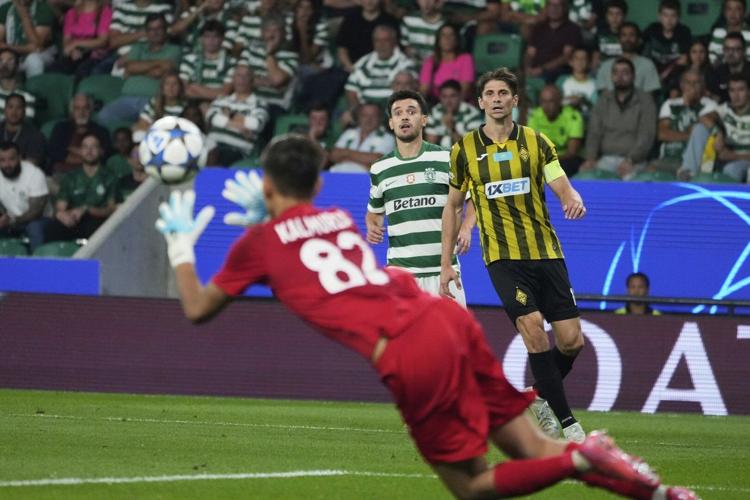 Teenage goalkeeper Kalmurza becomes youngest to save a penalty in Champions League debut