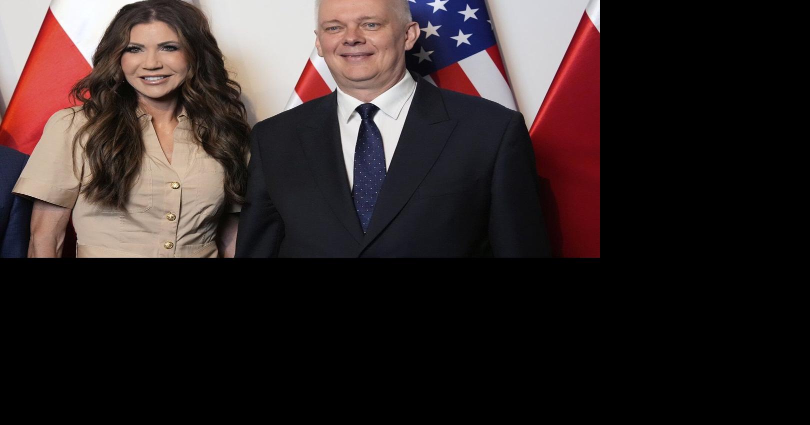 Noem urges Poles to elect Trump ally as CPAC holds its first meeting in