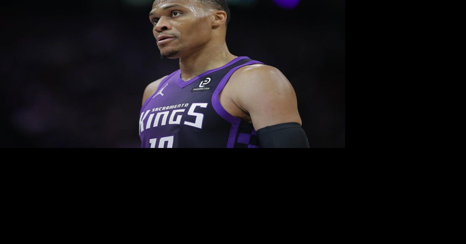 Westbrook passes Magic Johnson for 7th place in career assists as Kings beat Mavericks 113-107